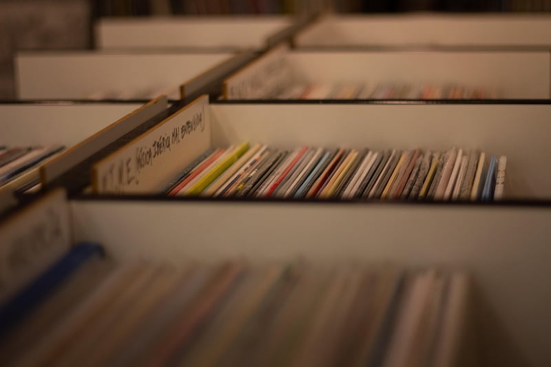 Vinyl Record Bookends